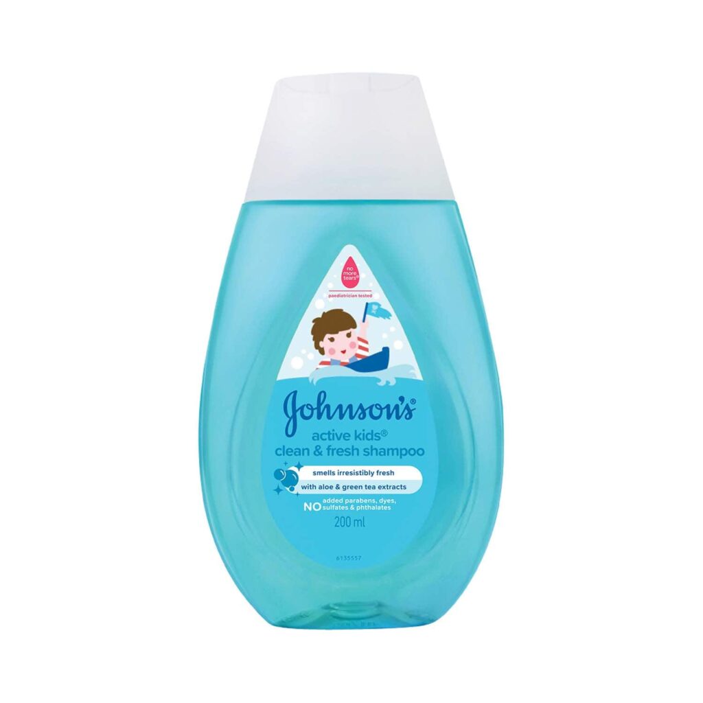 Johnson's Baby Active Kids C&F Shampoo (200 ml) - Johnson's Baby