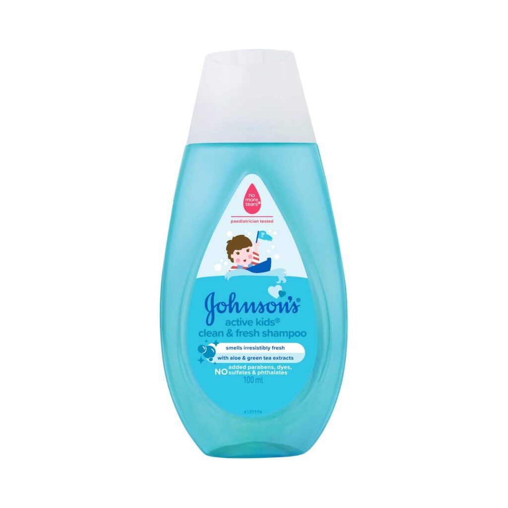 Johnson's Baby Active Kids Clean & Fresh Shampoo (100 ml) - Johnson's Baby