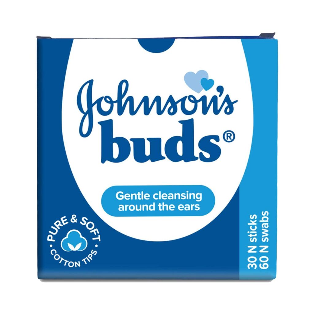 Johnson's Baby Buds Swabs (60 pcs) - Johnson's Baby