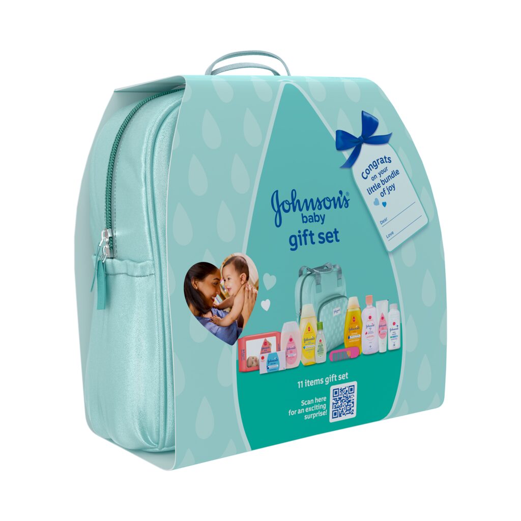 Johnson's Baby Gift Set With Bag Pack (11 pcs) - Johnson's Baby