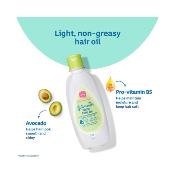 Johnson's Baby Hair Oil (100 ml) - Johnson's Baby