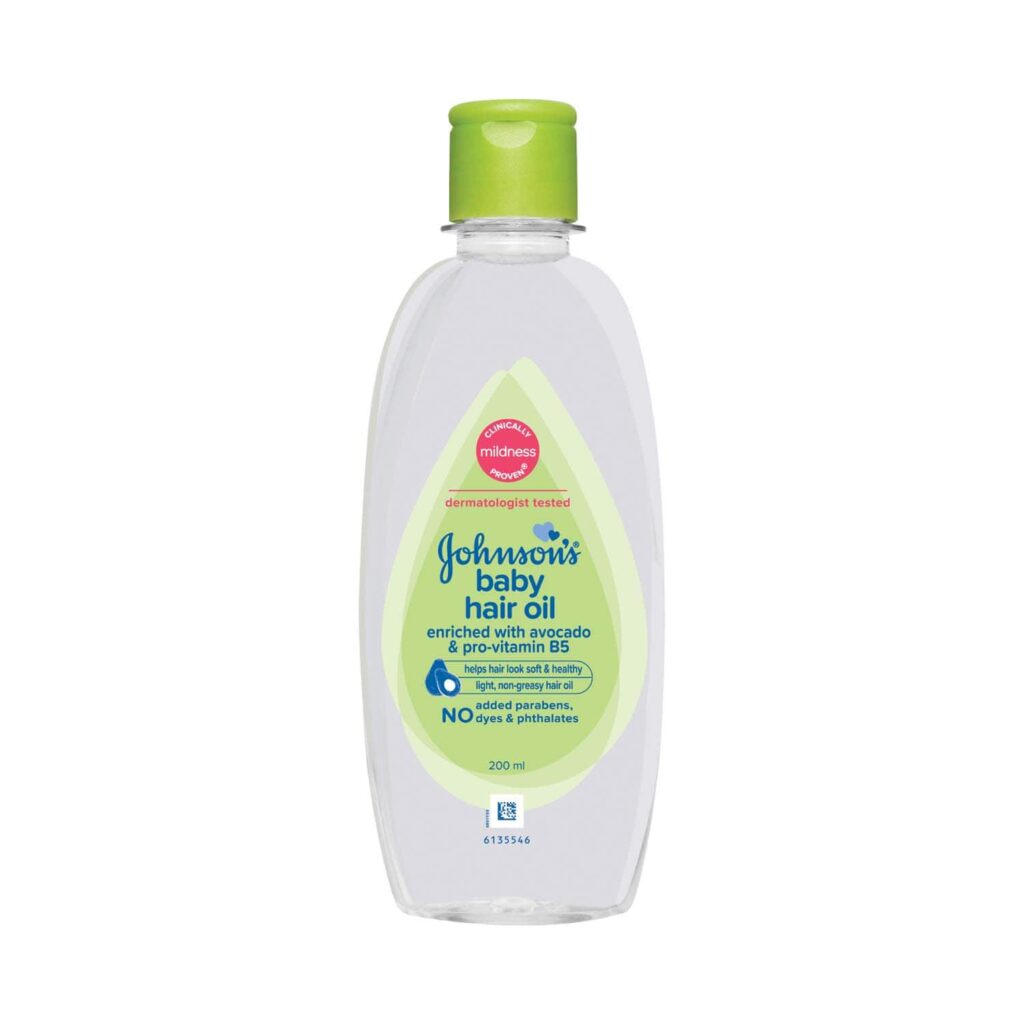 Johnson's Baby Hair Oil (200 ml) - Johnson's Baby