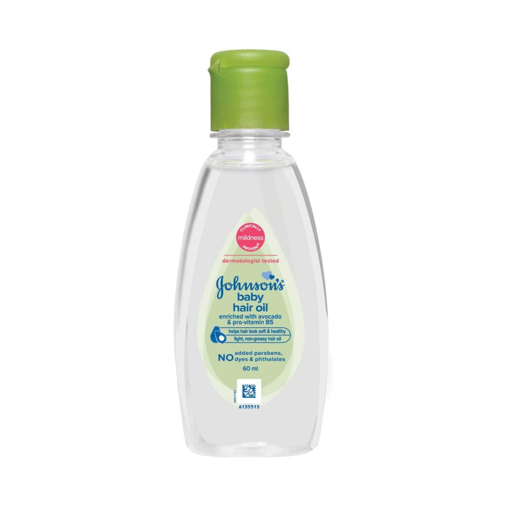 Johnson's Baby Hair Oil (60 ml) - Johnson's Baby