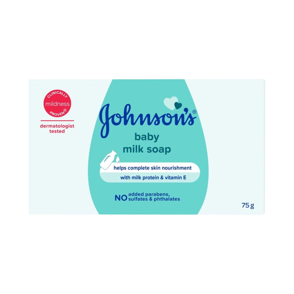 Johnson's Baby Milk Soap (75 g) - Johnson's Baby