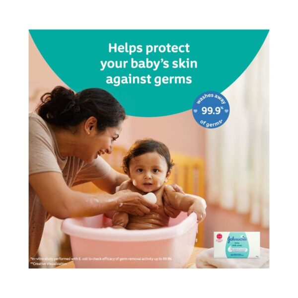 Johnson's Baby Milk Soap (75 g) - Johnson's Baby