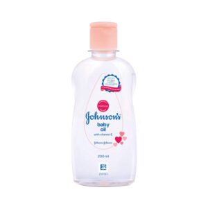 Johnson's Baby Oil With Vitamin E (200ml) - Johnson's Baby