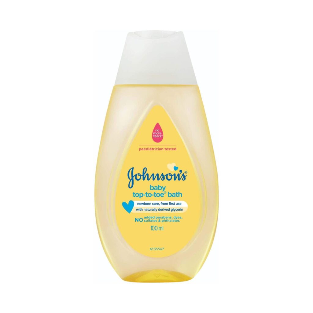 Johnson's Baby Top To Toe Bath Body Wash (100 ml) - Johnson's Baby