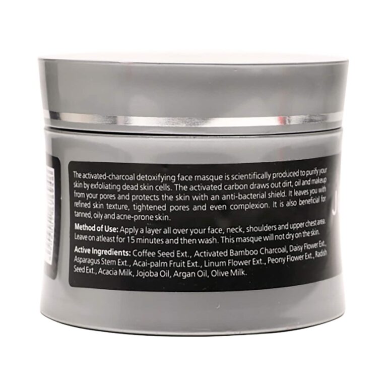 Jovees Activated Charcoal Detoxifying Face Masque (100g) - Jovees