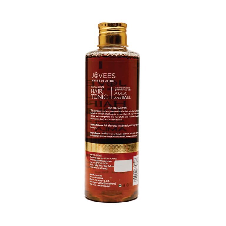 Jovees Amla & Beal Revitalizing Hair Tonic (100ml) - Jovees