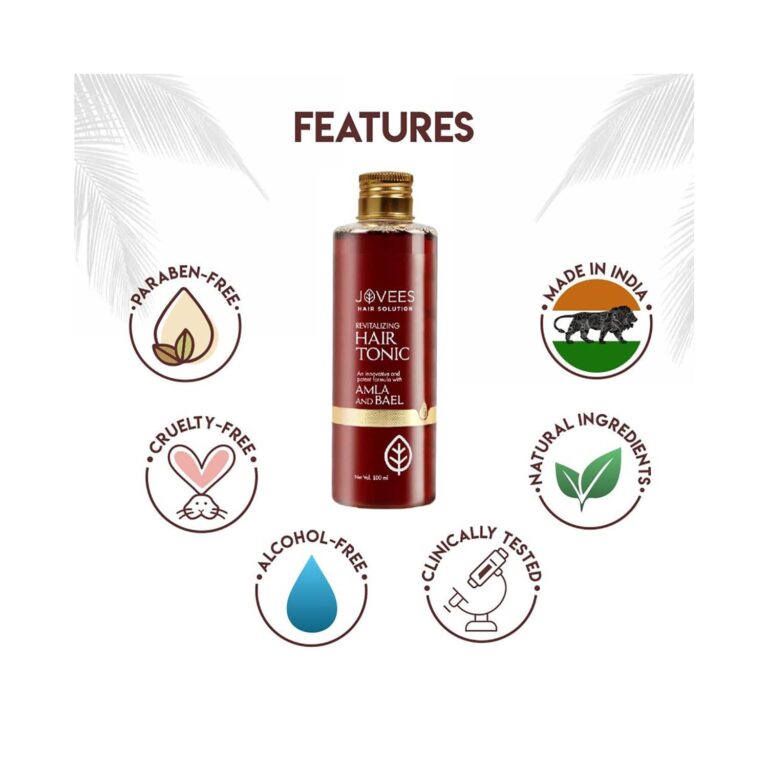 Jovees Amla & Beal Revitalizing Hair Tonic (100ml) - Jovees