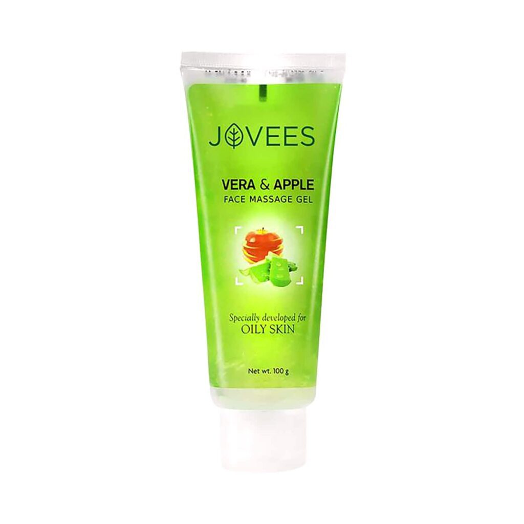 Jovees Apple & Vera Face Massage Gel (100g) - Jovees