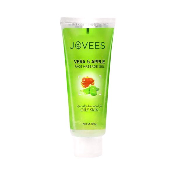Jovees Apple & Vera Face Massage Gel (100g) - Jovees