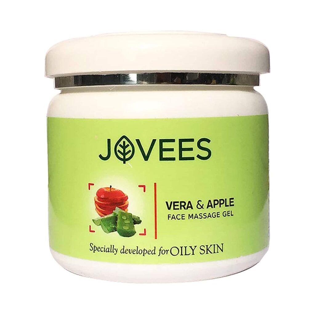 Jovees Apple & Vera Face Massage Gel (400g) - Jovees