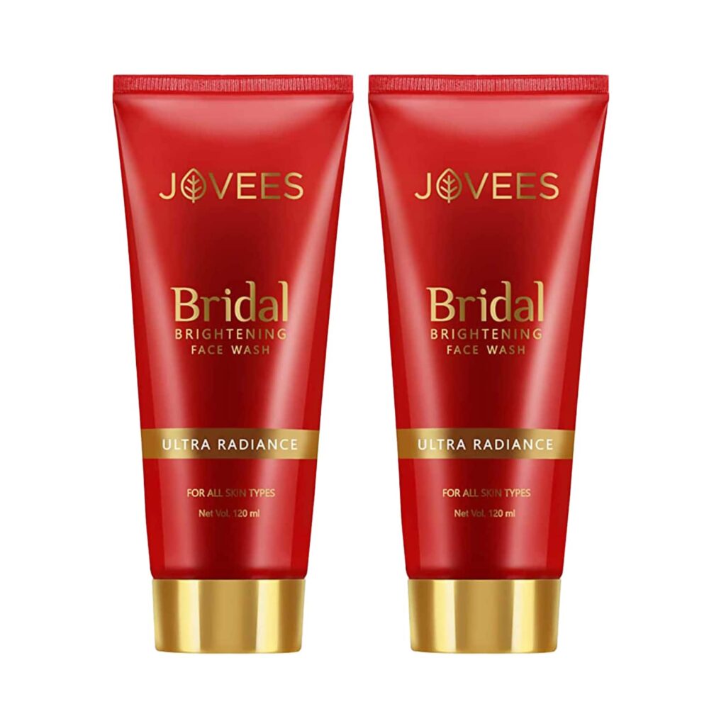 Jovees Face Wash Bridal Brightening (120 ml) Pack of 2 Combo - Jovees