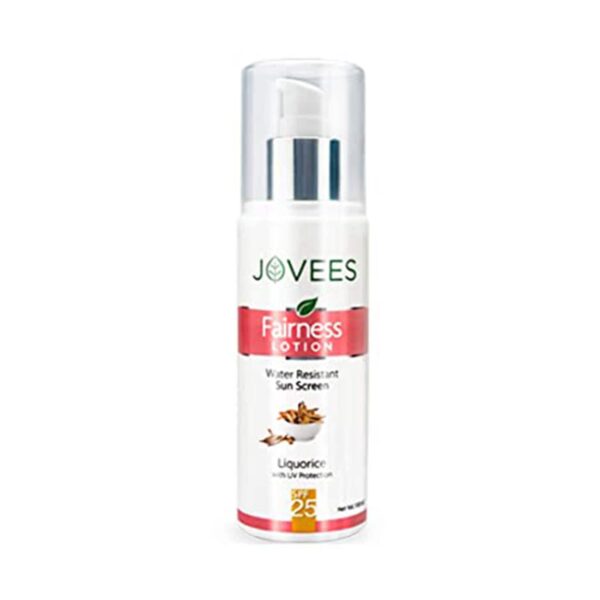 Jovees Fairness Lotion SPF 25 Liquorice with UV Protection (100 ml) Pack of 2 Combo - Jovees