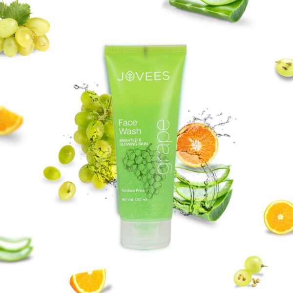 Jovees Grape Fairness Facewash (120ml) - Jovees