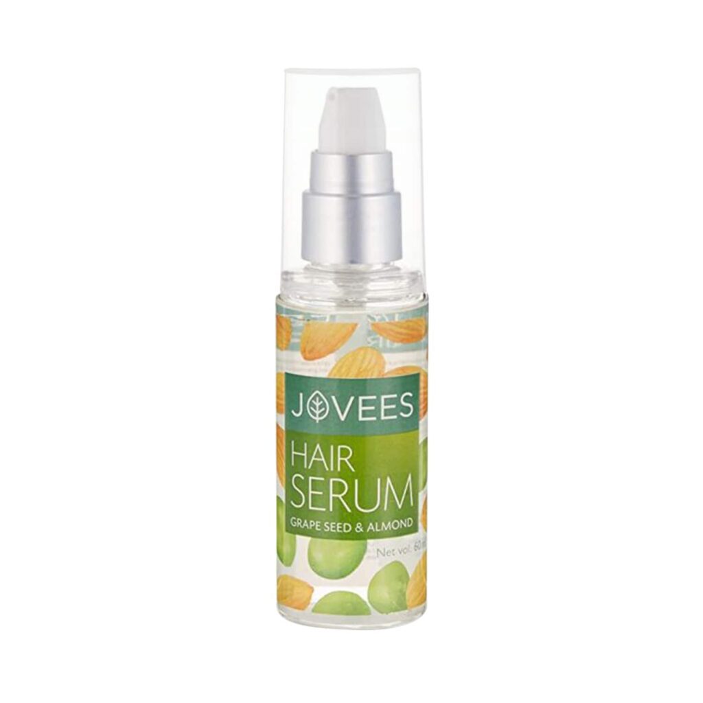 Jovees Grape Seed & Almond Hair Serum (60ml) - Jovees