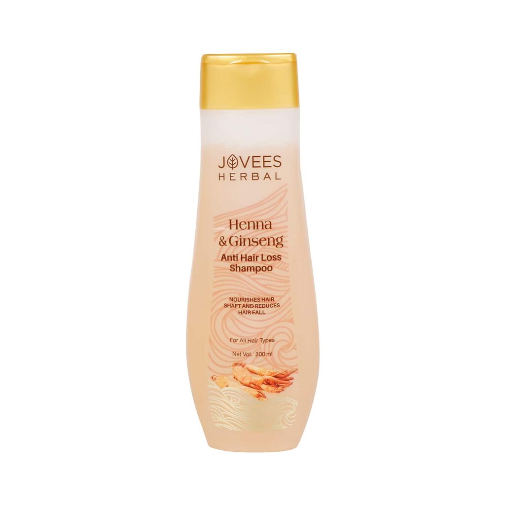 Jovees Henna & Ginseng Anti Hair Loss Shampoo (300ml) - Jovees
