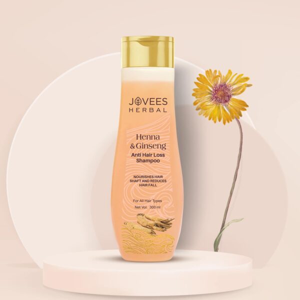 Jovees Henna & Ginseng Anti Hair Loss Shampoo (300ml) - Jovees