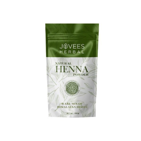 Jovees Herbal Mehandi/Henna Powder | With Amla, Shikakai & Brahmi Powder | For Extra Conditioning | Control Hair Fall & Repairs Damaged Hair 150g