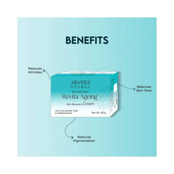 Jovees Herbal Revita Ageing Skin Recovery Cream (50g) - Jovees