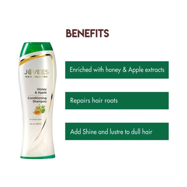 Jovees Honey & Apple Hair Conditioning Shampoo (250ml) - Jovees