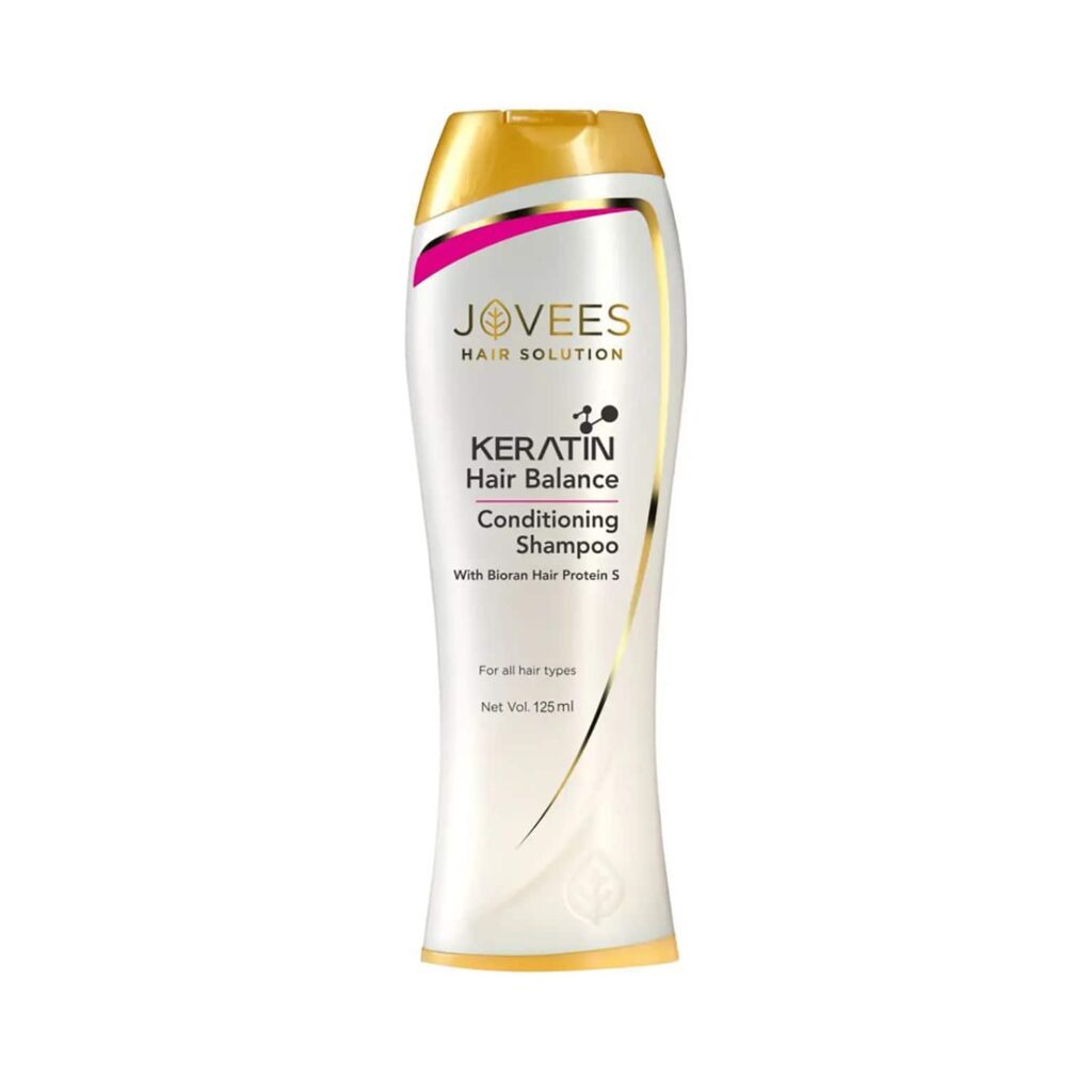 Jovees Keratin Hair Balance Conditioning Shampoo (125ml) - Jovees