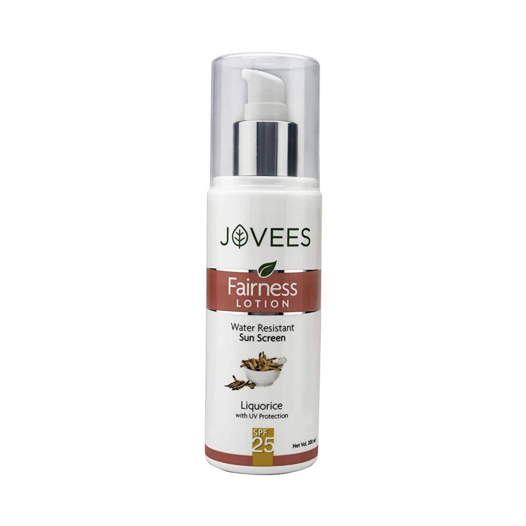 Jovees Liquorice with UV Protection Fairness Lotion SPF 25 (200ml) - Jovees