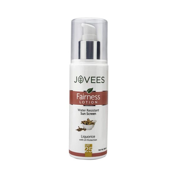 Jovees Liquorice with UV Protection Fairness Lotion SPF 25 (200ml) - Jovees
