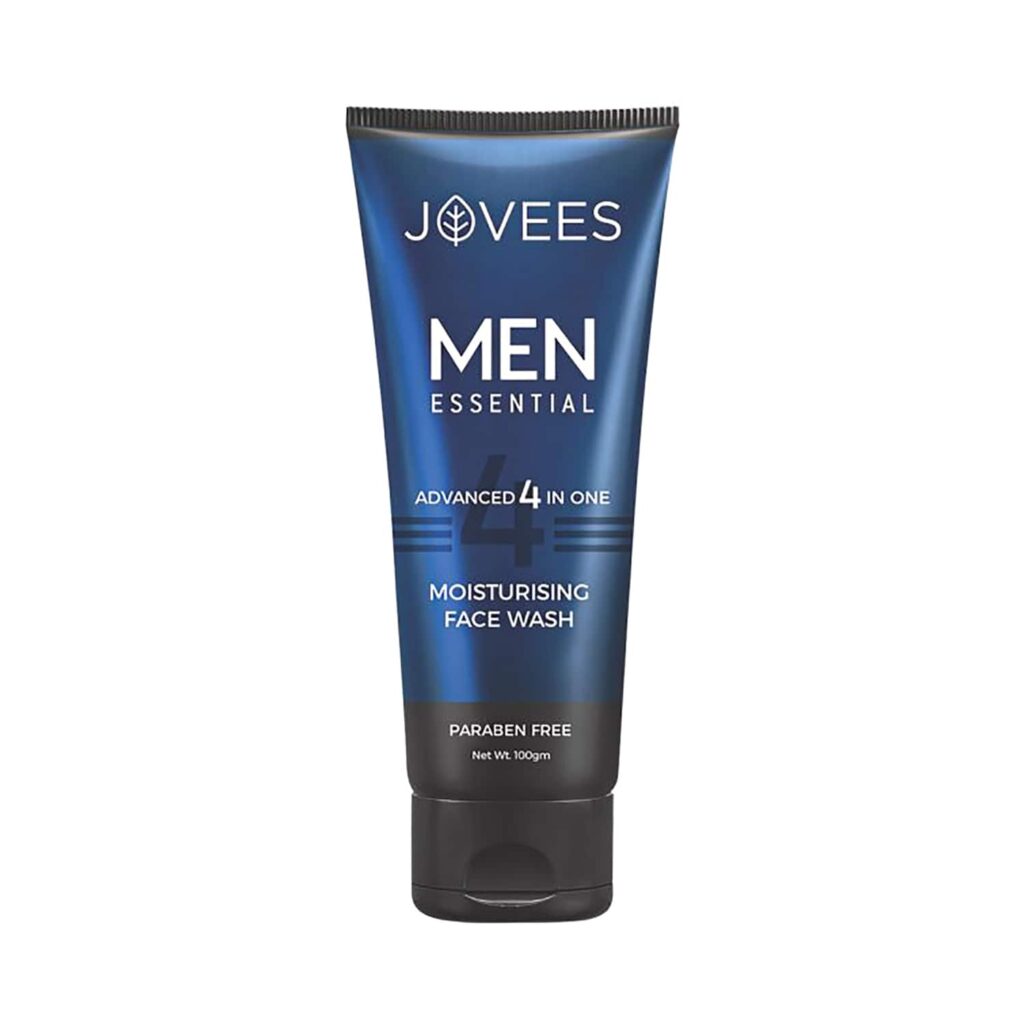 Jovees Men Essential Advanced 4-In-One Moisturising Face Wash (100g) - Jovees
