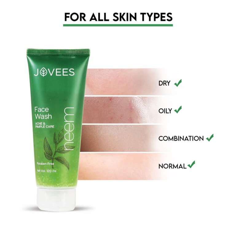Jovees Neem Facewash (120ml) - Jovees