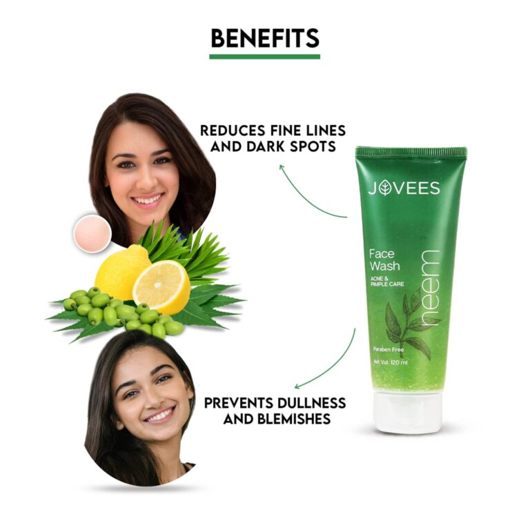 Jovees Neem Facewash (120ml) - Jovees