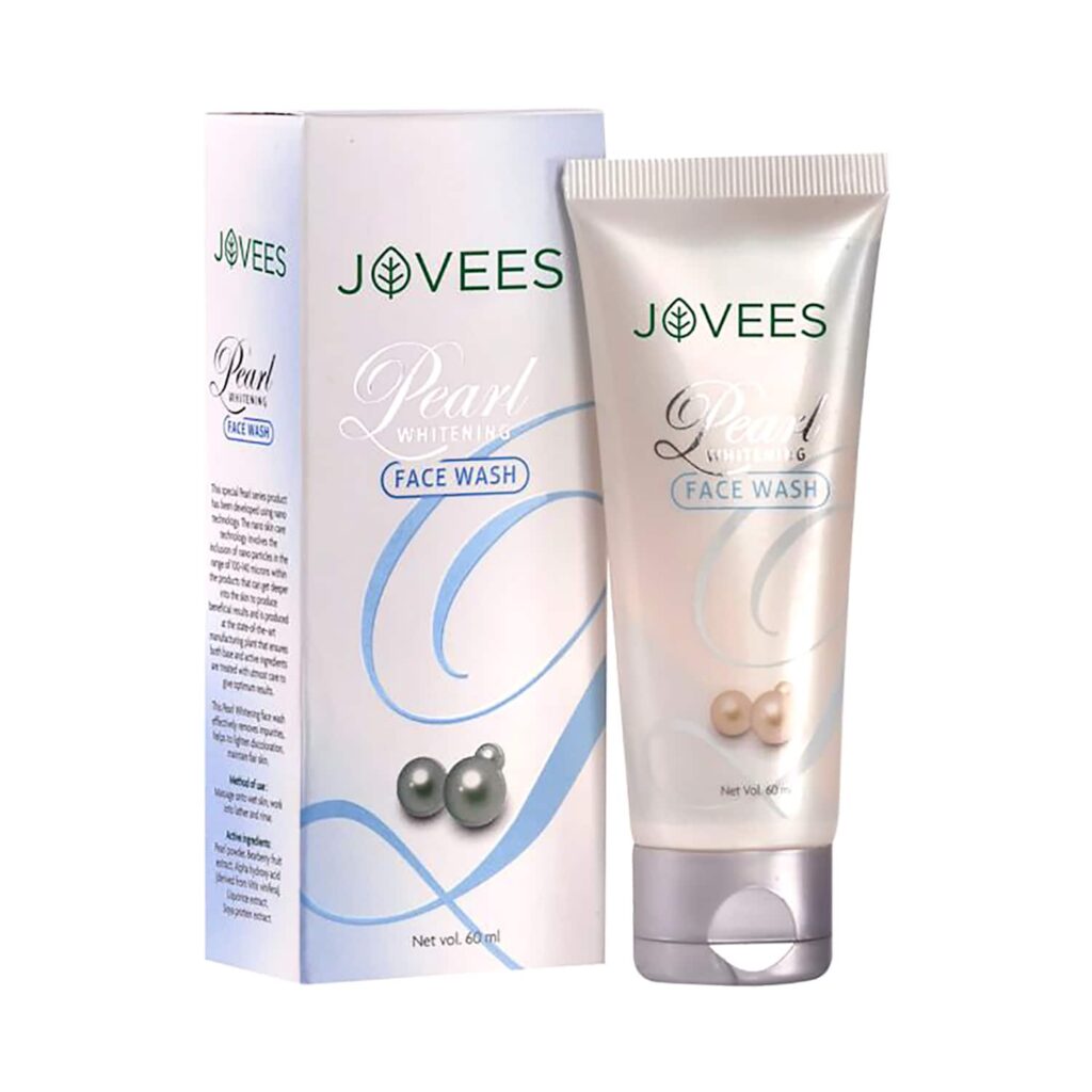 Jovees Pearl Whitening Facewash (60ml) - Jovees