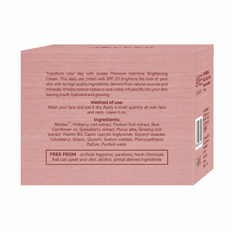 Jovees Premium Intensive Care Brightening Cream (50g) - Jovees