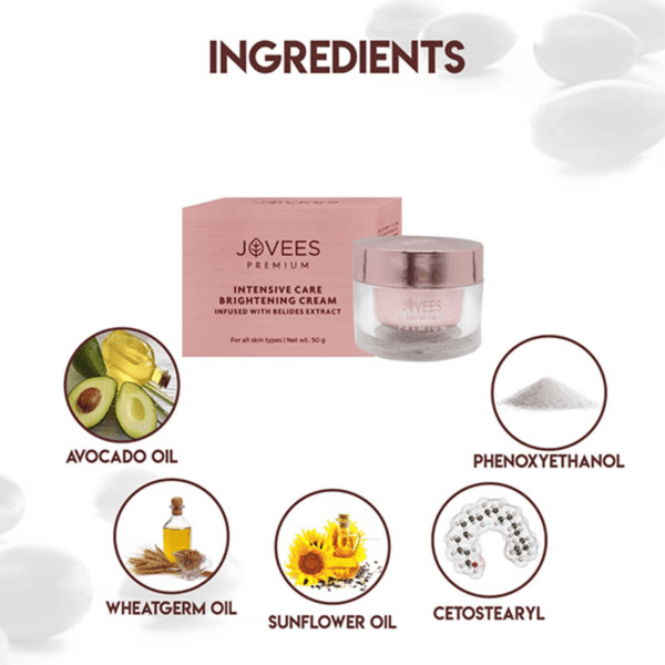 Jovees Premium Intensive Care Brightening Cream (50g) - Jovees