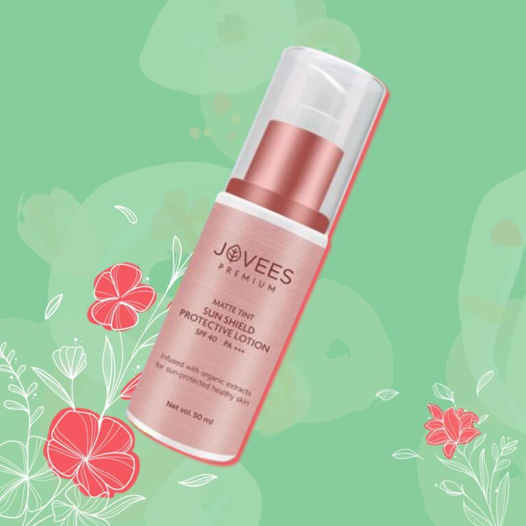 Jovees Premium Matte Tint Sun Shield SPF 40 PA++ Protective Lotion (50ml) - Jovees