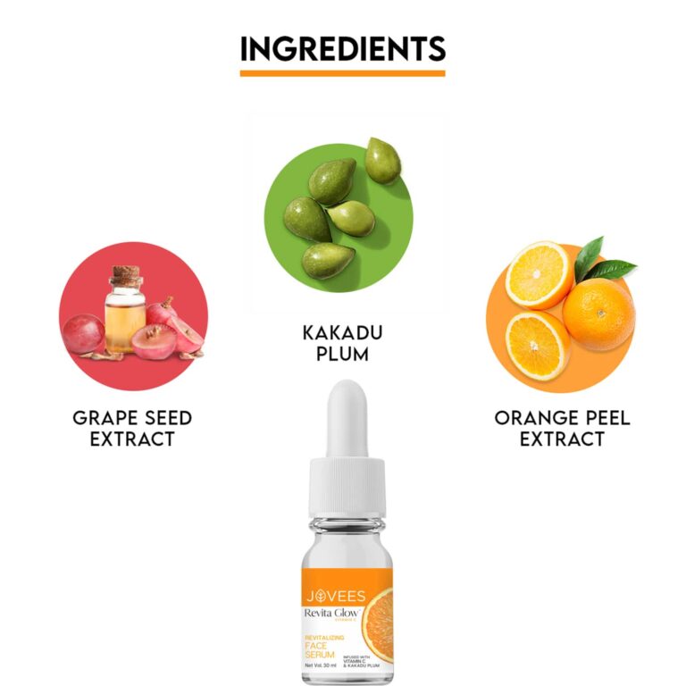 Jovees Revita Glow Vitamin-C Serum (30ml) - Jovees