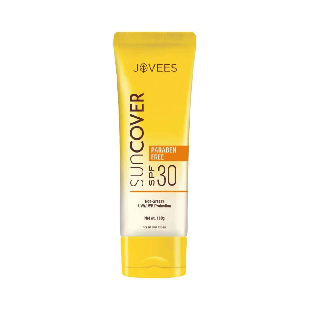 Jovees Sandalwood Natural Sun Cover SPF 30 (100g) - Jovees