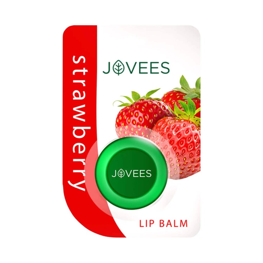 Jovees Strawberry Lip Balm (5g) - Jovees