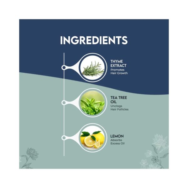 Jovees Thyme & Tea Tree Anti Dandruff Shampoo (150ml) - Jovees