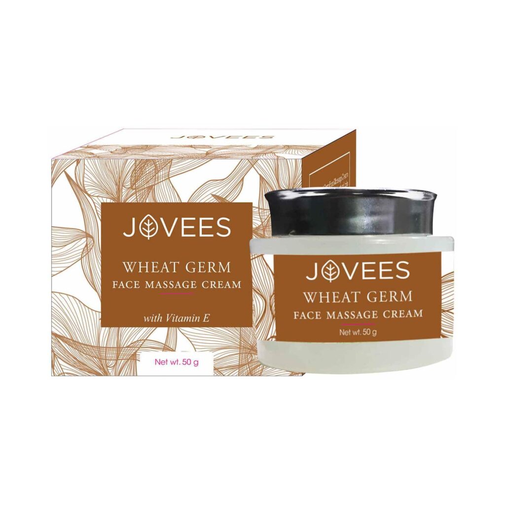 Jovees Wheat Germ with Vitamin E Face Massage Cream (50g) - Jovees