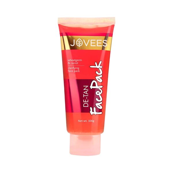 Jovees Wheatgerm & Carrot De-Tan Face Pack (100g) - Jovees