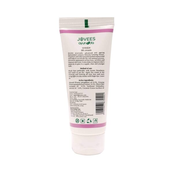 Jovees Wrinkle Lift Cream (60g) - Jovees
