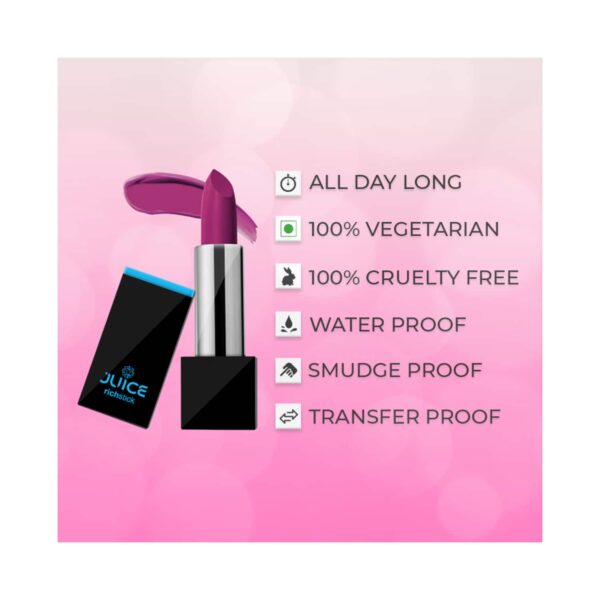 JUICE Richstick Lipstick - M-60 Electric Orange (4g) - JUICE