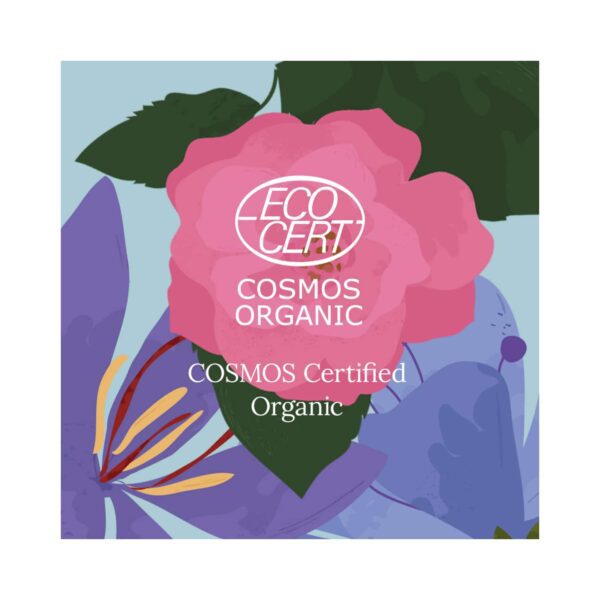Juicy Chemistry Damask Rose Geranium & Saffron Soap (100g) - Juicy Chemistry