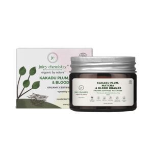 Juicy Chemistry Kakadu Plum Matcha & Blood Orange Face Mask (20g) - Juicy Chemistry