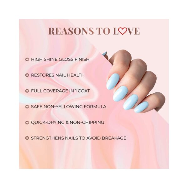 Just Herbs 21 Chemical Free Nail Polish - Beetroot Bloom (6ml) - Just Herbs