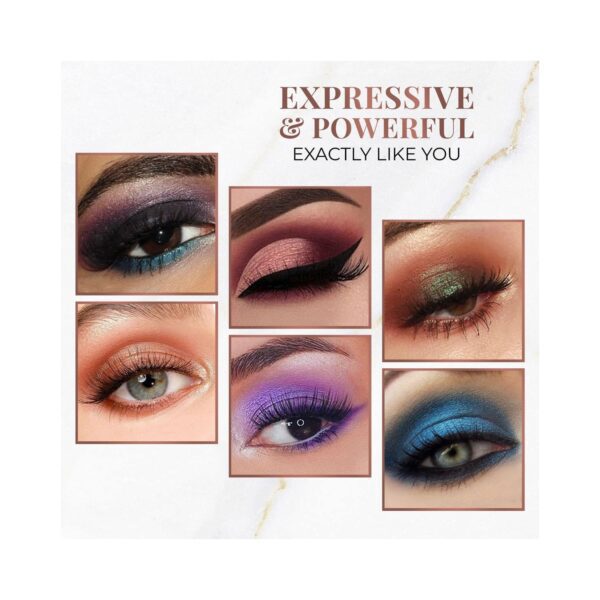 Just Herbs 9-In-1 Herb-Enriched Eyeshadow Palette - Sunshine-Day Palette (9g) - Just Herbs