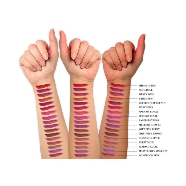 Just Herbs Ayurvedic Matte Liquid Lipstick - 15 Almond Glaze (2ml) - Just Herbs