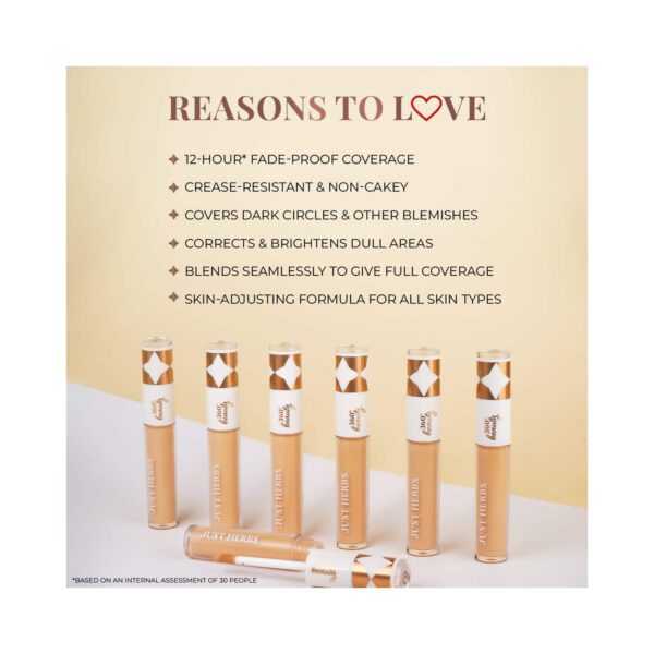 Just Herbs Brightening And Correcting Concealer - 05 Sand (6ml) - Just Herbs